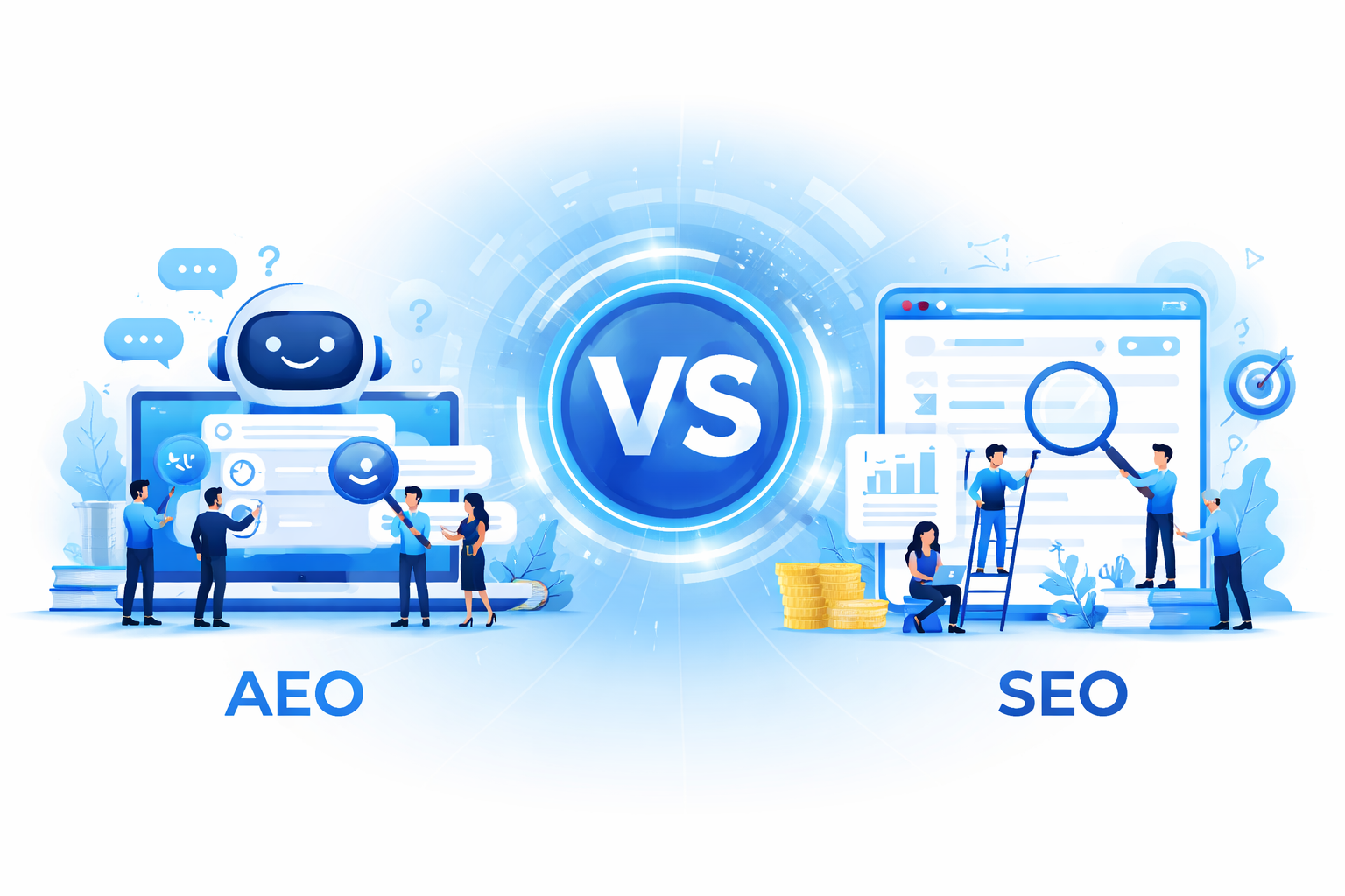 AEO vs SEO 2026